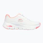 Schuhe Damen SKECHERS Arch Fit Infinity Cool white/pink