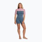 Damen Neoprenanzug zum Schwimmen ROXY 2/2 mm Prologue+ SS Springsuit Flock ash