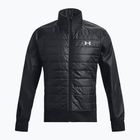 Herren-Laufjacke Under Armour Launch Insulated black/black/reflective