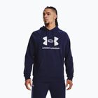 Herren Sweatshirt Under Armour Rival Fleece Logo HD midnight navy/weiß