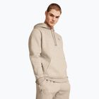 Herren Under Armour Essential Fleece Hoodie timberwolf taupe light hthr/timberwolf taupe