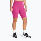 Damen Trainingsshorts Under Armour Motion Bike Short astro pink/schwarz