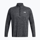 Herrenpullover Under Armour Tech Textured 1/2 Zip LS black/white
