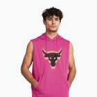 Unter Armour Projekt Q2 Payoff Fleece HD Männer Training T-Shirt astro rosa/atomic/schwarz