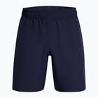 Herren-Trainingsshorts Under Armour Tech Woven Wordmark midnight navy/white