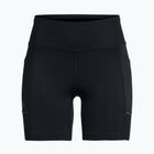 Under Armour Launch 6" Damen Laufshorts schwarz/schwarz/reflektierend