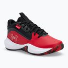 Under Armour GS Lockdown 7 rot/schwarz/weiß Kinder Basketballschuhe