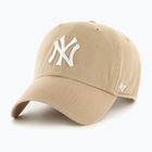 47 Marke MLB New York Yankees CLEAN UP W/No Loop Label khaki Baseballmütze