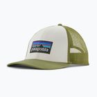 Cap Mütze Patagonia P-6 Logo LoPro Trucker white/buckhorn green