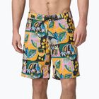 Badeshorts Herren Patagonia Wavefarer Boardshorts island seeds/milkweed mauve