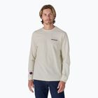 Herren Patagonia Chill Responsibili brich weiß Longsleeve