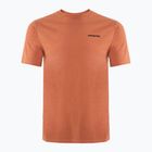 Herren Patagonia P-6 Logo Responsibili-Tee Trekkinghemd redtall rost