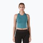 Damen Patagonia Reversible Tank Feuchtgebiet blau Trekking-T-Shirt