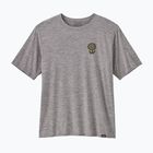 Herren Patagonia Cap Cool Daily Graphic Shirt Lands hike-a-bike/feather grey