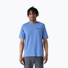 Herren Patagonia P-6 Logo Responsibili-Tee reichlich blau