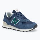 New Balance 574's V2 navy/grün Schuhe