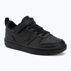 Nike Court Borough Low Recraft Kinderschuhe schwarz/schwarz/schwarz
