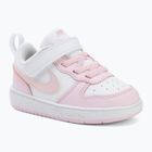 Kinderschuhe Nike Court Borough Low Recraft white/pink foam