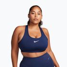 Sport-BH Nike Swoosh Medium Support midnight navy/white