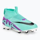 Kinder Fußballschuhe Nike Jr Zoom Mercurial Superfly 9 Academy FG/MG hyper türkis/schwarz/weiß/fuchsia Traum