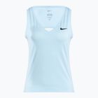 Damen Tennis-Tank-Top Nike Court Dri-Fit Victory Tank gletscherblau/schwarz