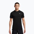 Herren Trainings-T-Shirt Nike Flex Rep Dri-Fit schwarz/weiss