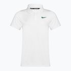 Herren Nike Court Dri-Fit Advantage Tennis Polo Shirt weiß/malchite