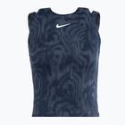 Damen-Tennistrikot Nike Court Dri-Fit Slam RG obisidian/weiß