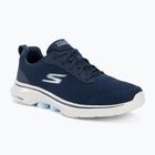 Damen SKECHERS Go Walk 7 Clear Path navy/weiß/hellblau Schuhe