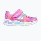 SKECHERS Kinderschuhe S-Lights Wavy Beams rosa/multi