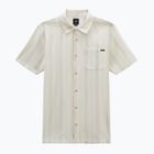 Herren Vans Carnell Ss Woven Marshmallow/Haferflocken Shirt