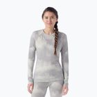 Women's Smartwool Merino 250 Baselayer Crew Boxed Thermo-Longsleeve hellgrau neblige Kiefern