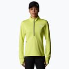 Frauen laufen Sweatshirt The North Face Winter Warm Pro 1/4 Zip Firefly gelb