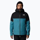 Damen Regenjacke The North Face Jazzi 3L Gtx algenblau/schwarz