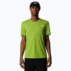 Herren The North Face Lightbright Tee Wiese Gras laufen Shirt