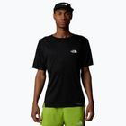 Herren The North Face Sommer Lightrange UPF tnf schwarz Laufshirt