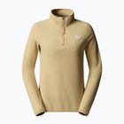 The North Face Damen 100 Glacier 1/4 Zip khaki Stein Sweatshirt