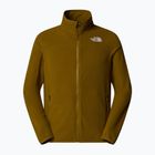 Herren The North Face 100 Glacier Full Zip Sweatshirt Moosgrün