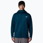 Herren-Trekking-Sweatshirt The North Face Vertical Thermal FZ Hoodie Mitternacht Petrol