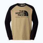 Herren The North Face Heritage khaki Stein/schwarz Longsleeve