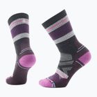 Trekking Socken Damen Smartwool Hike Full Cushion Saturnsphere Crew charcoal