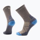 Smartwool Hike Light Cushion Crew Socken taupe-laguna blau
