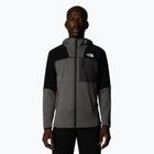 The North Face Herren Stormgap Powergrid geräuchert Perle / schwarz Sweatshirt