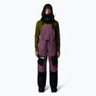 Damen Skihose The North Face Dragline Bib mitternachtsmauve/schwarz