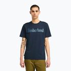 Herren Timberland Tfo Wordmark Logo dunkles Saphir/Dark Denim T-shirt