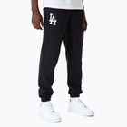 Herren New Era MLB Essentls Jogger Los Angeles Dodgers Hose schwarz