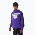 Männer neue Era NBA große Grafik OS Hoody Los Angeles Lakers Sweatshirt lila