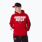 Herren New Era NBA Große Grafik OS Hoody Chicago Bulls rot