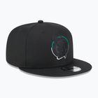 Neue Era Split Logo 9Fifty Boston Celtics Kappe schwarz