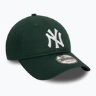 Neue Era Liga wesentliche 9Twenty New York Yankees Baseballmütze dunkelgrün